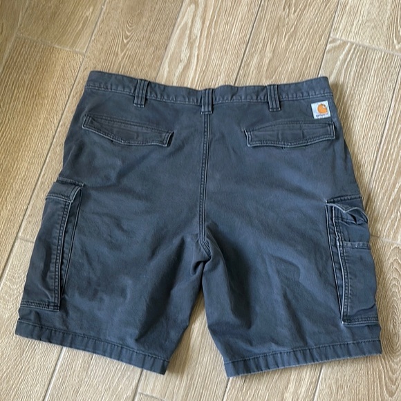 Carhartt Relaxed Fit Men's Gray Cargo Shorts - Picture 1 of 7